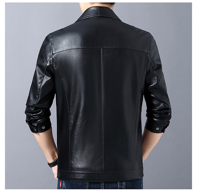 Veste en cuir homme - Ref 3443688 Image 35