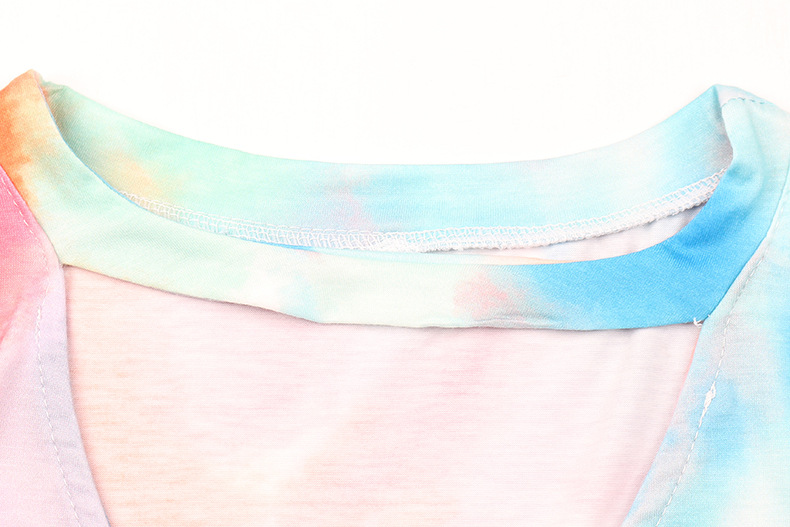 loose short-sleeved printed T-shirt NSKX10178