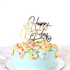 New product Happy Birthday double love acrylic cake account