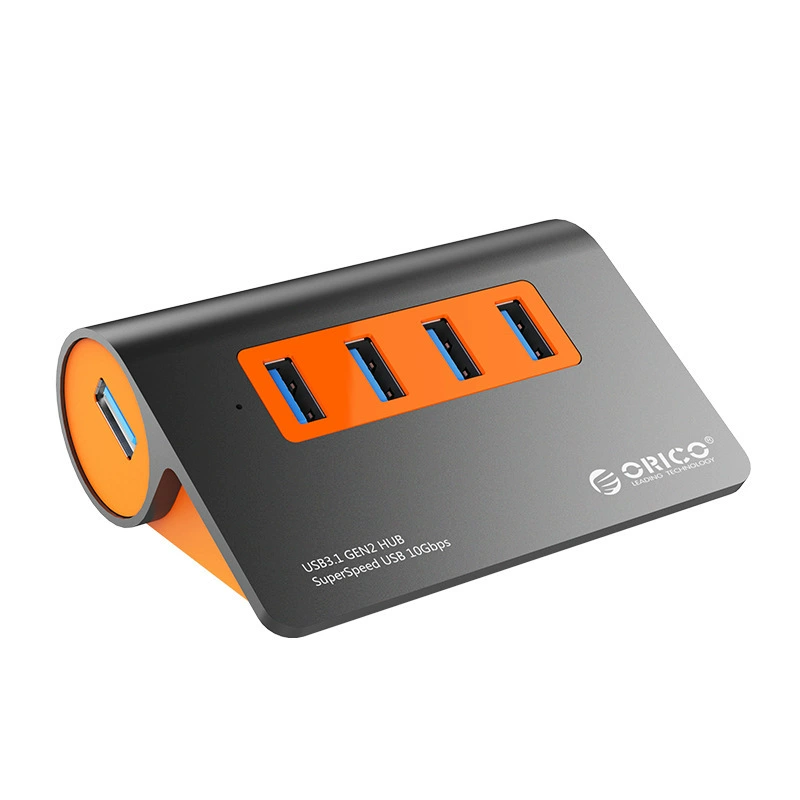 Хаб ноутбука USB 3.1 SEV высокой скорости OrICO ORRE M3H4-G2 один вход, четыре выхода HUB- преобразователь