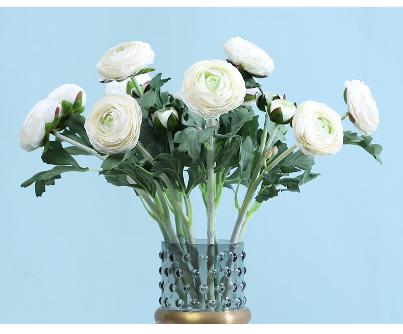 40g Weight Artificial Plant Event & Party Supplies Elegant Romantic Peony Plastic Silk Flower Artificial Flowers