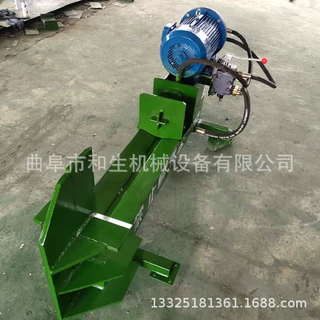 木材移动劈柴机液压枣木劈木机380伏劈柴机茶厂1米杂木家用破木器