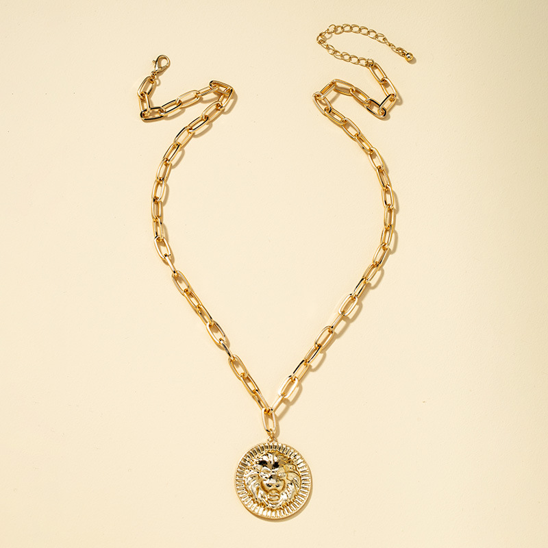 Lion Simple Fashion Necklace display picture 3