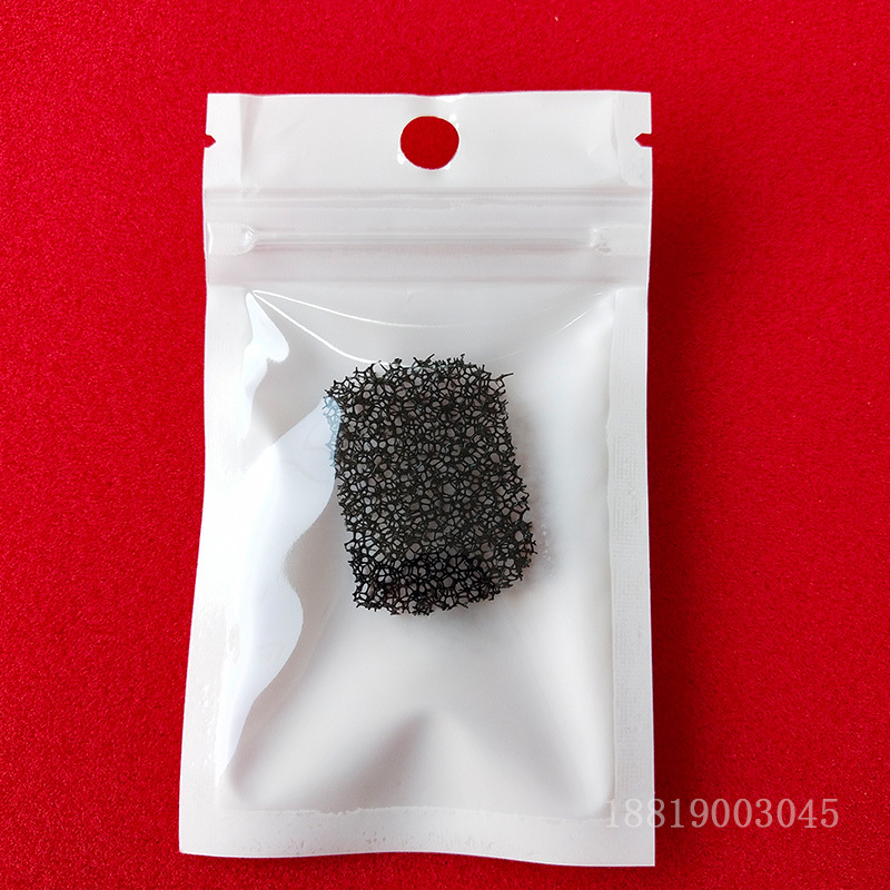 支持定制 30ppi粗孔爆破网状海绵方块 宠物饮水机过滤器配件异形