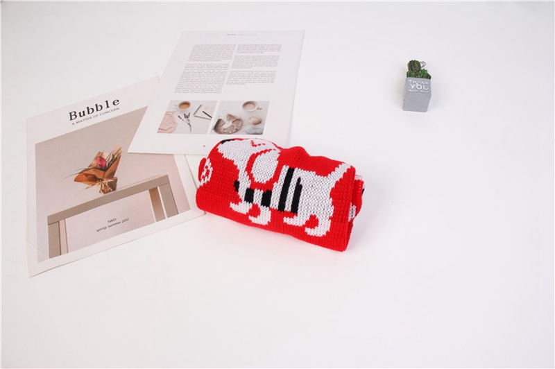 Christmas Reindeer Maple Leaf Snowflake Holiday Pet Clothes Turtleneck Knitted Sweater Dog Cat Clothing Winter Coat_voghion.com