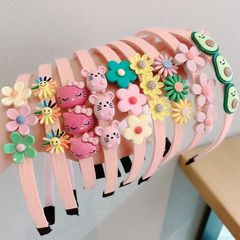 女童發箍兒童頭箍小女孩壓髮飾公主可愛發卡發箍帶齒防滑頭飾品