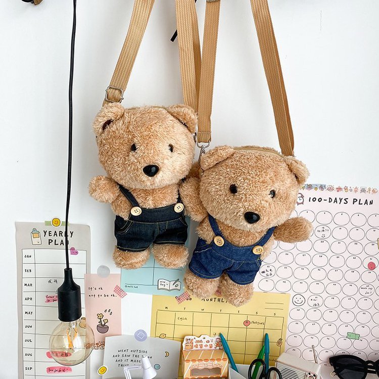 Lindo Bolso De Hombro De Muñeca De Oso De Peluche Al Por Mayor display picture 45