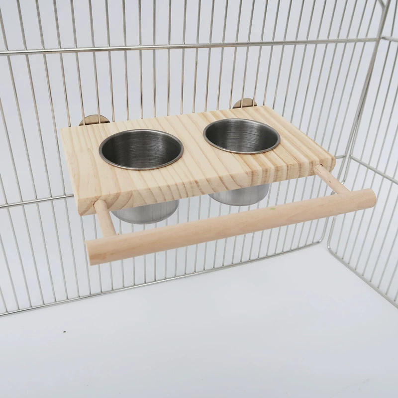 Кормушка для птиц Parrot Stainless Steel Food Box Food Cup Food Barls Food Bowl Drinking Water Bowl Water Cup Brew