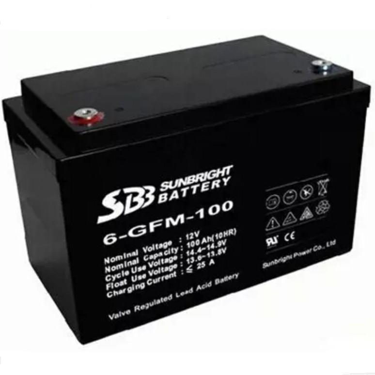圣豹蓄电池6-GFM-100 圣豹蓄电池12伏100AH UPS电源可用铅酸蓄电