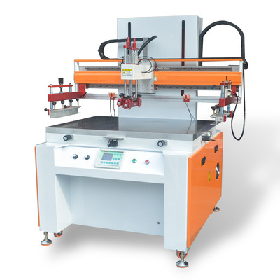 large Electric Silk screen printing machine 70100 Pneumatic Precise Non-woven fabric Plastic Kraft paper Glass Silk screen Printing machine