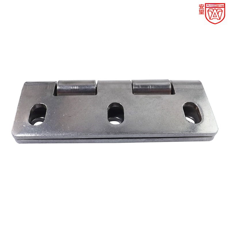 Bisagra Industrial Pesada 90x60x3 mm de Acero Inoxidable 304 Ajustable para Caja de Distribución