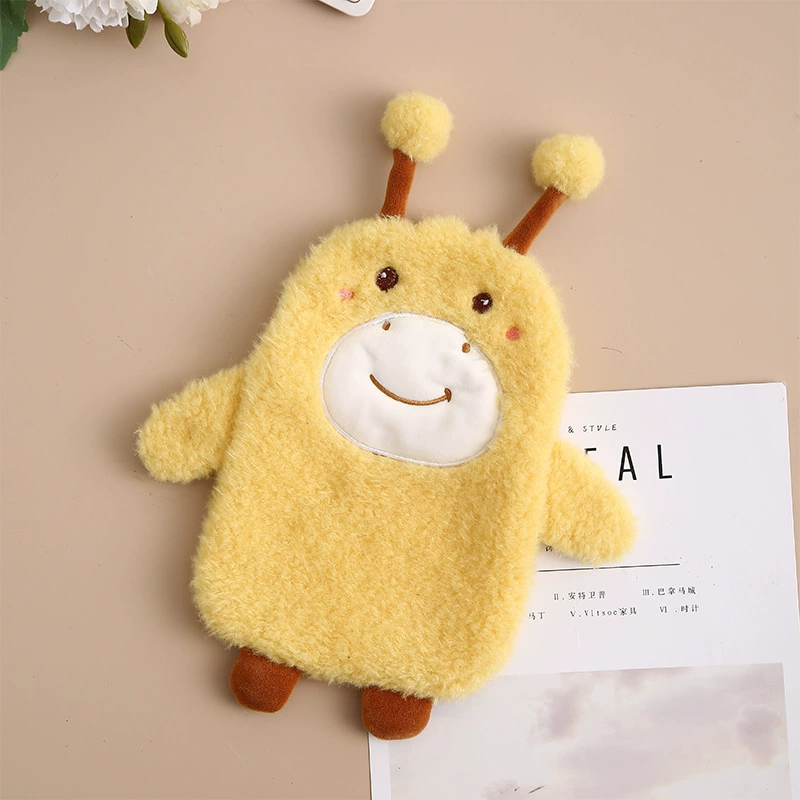 Detachable explosion-proof water container, plush cartoon hand warmer