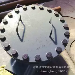 常压人孔 水平吊盖人孔 烟道人孔门 矩形保温人孔