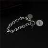 Brand universal bracelet hip-hop style, jewelry, Japanese and Korean, with little bears, simple and elegant design