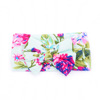 Children's headband for new born, hair accessory with bow, floral print