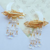 Hanfu, hair accessory handmade, retro children's hairgrip with tassels for adults