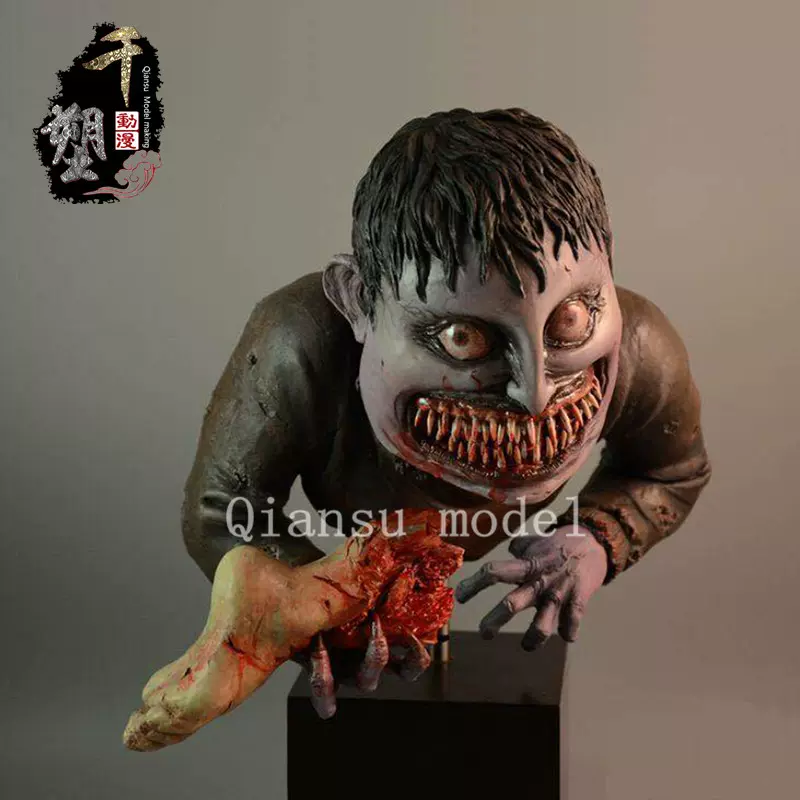 电影游戏树脂雕像漫画鬼屋之谜原创动 漫手办模型打样翻模制造