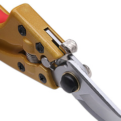 Wholesale factory garden craft scissors, aluminum alloy garden pruning shears, stainless steel pruning shears