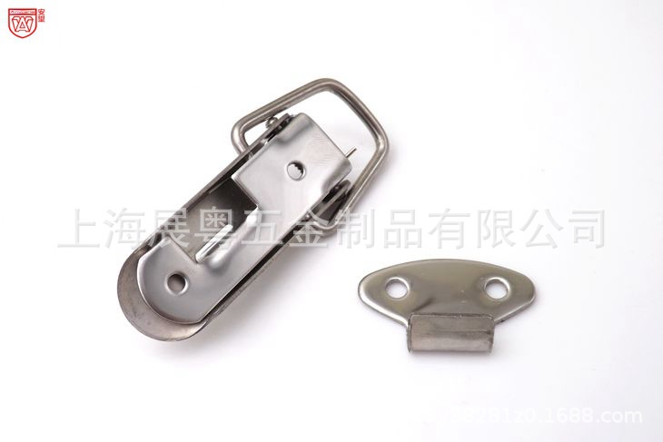 Gran tamaño 0201 hebilla bolsas de herramientas hebilla de caja hebilla de resorte industrial 304 hebilla de acero inoxidable