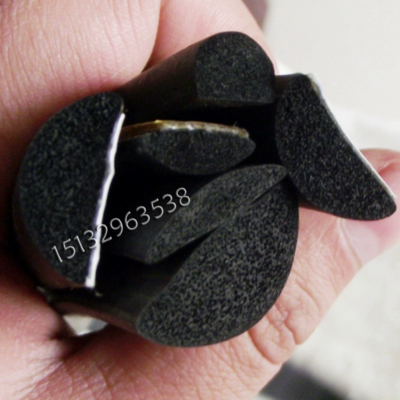 Полу-круг с клейкой звукоизоляционной распределительной коробкой самоклеящейся D-образной уплотнительной прокладкой из пенопласта шкафа с резиновой защитой от столкновений