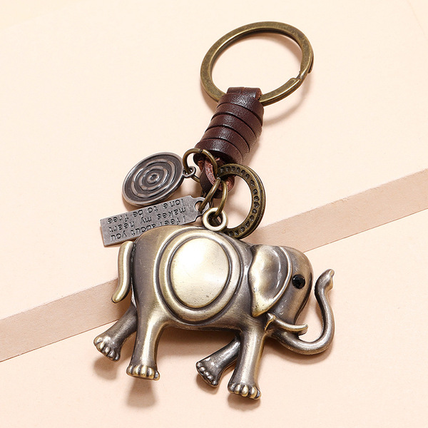 retro creative woven leather pendant handmade