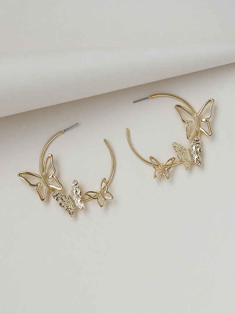 Hot Selling Popular Butterfly Element Earrings Wholesale display picture 3