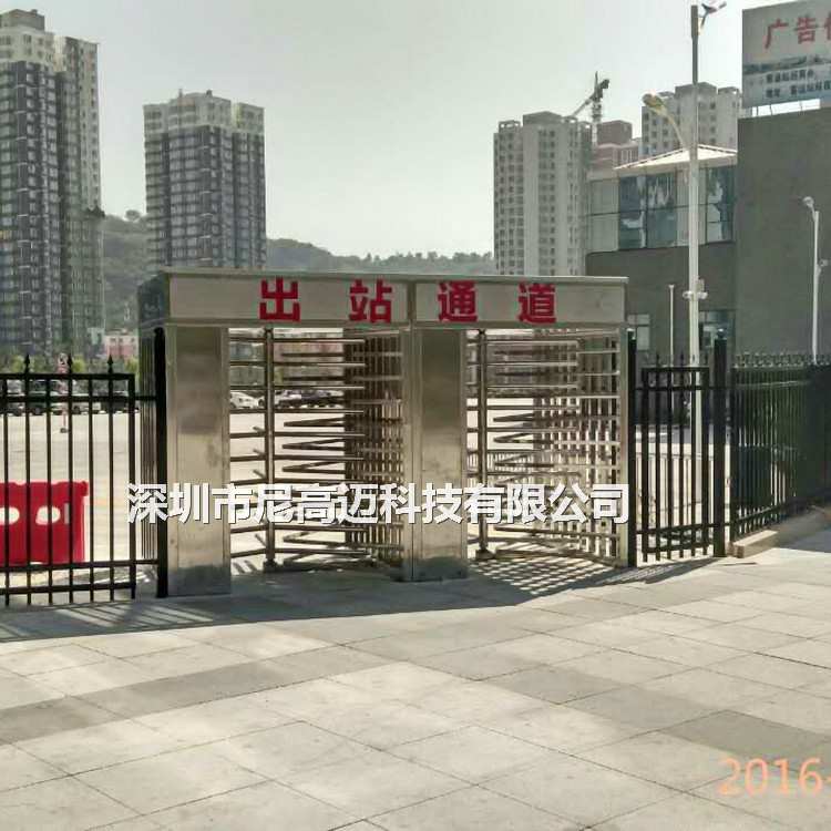 电动转闸门 单向通行手推旋转门 车站手动转闸 人流控制滚闸门厂