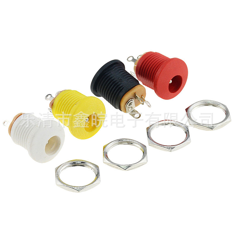 供应DC-022 DC插座电源插座带防水帽DC母座5.5*2.1M