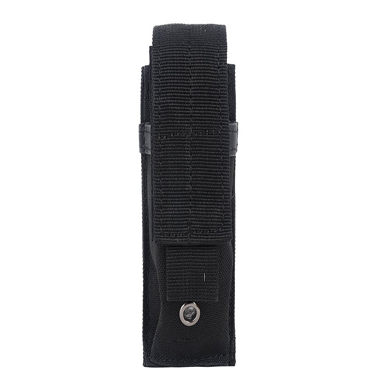 9MM una sola bolsa de linterna militar al aire libre bolsa de linterna pequeña bolsa de accesorios Molle bolsa de herramientas EDC