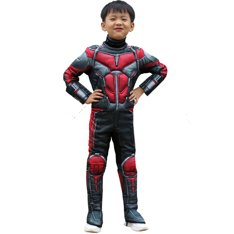 万圣节儿童蚁人肌肉COSPLAY动漫服装电影英雄联盟连体衣服WSJ0111