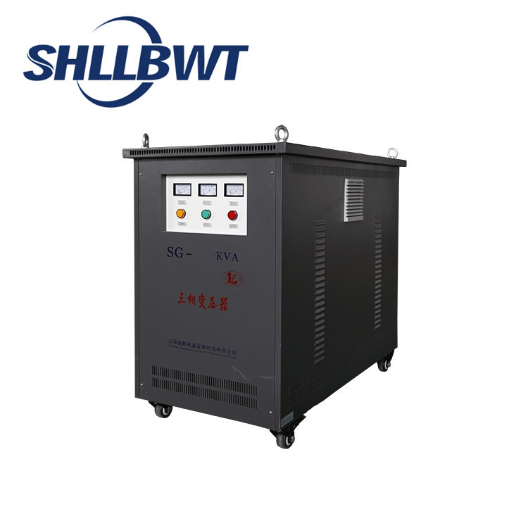 供应机械设备配套使用三相隔离变压器SG-80KW 380V电源变压器