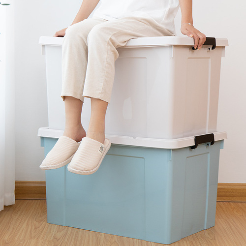 Chenling Thick Extra Large Storage Box Clothes Organizer Large Home Box Plastic Organizing Box