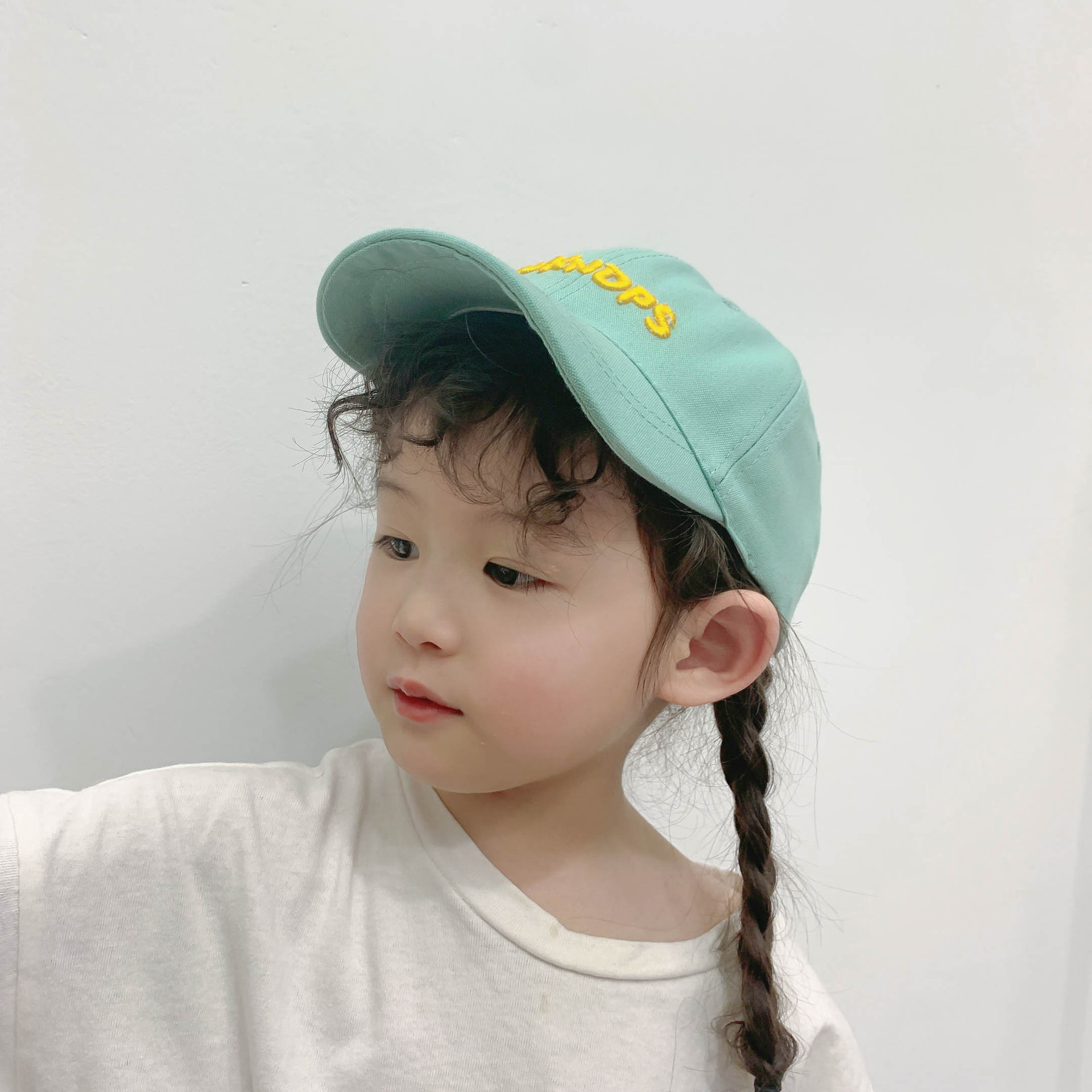 Spring and summer letter embroidery children s cap  NSCM41314