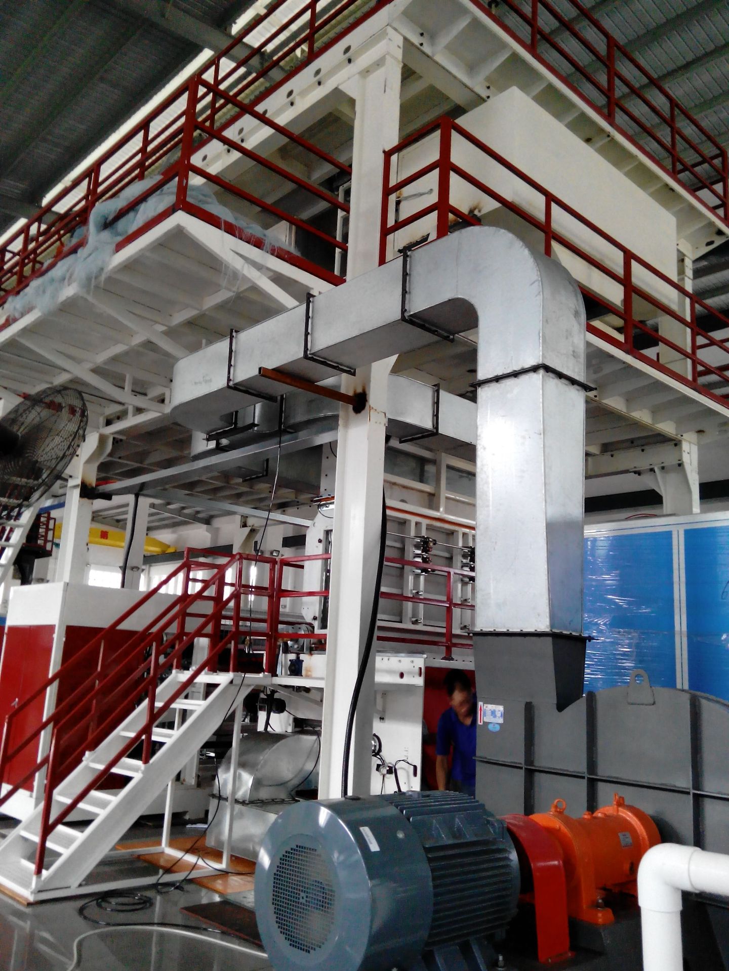 供应口罩PP无纺布挤出设备 PP纺粘非织造押出机