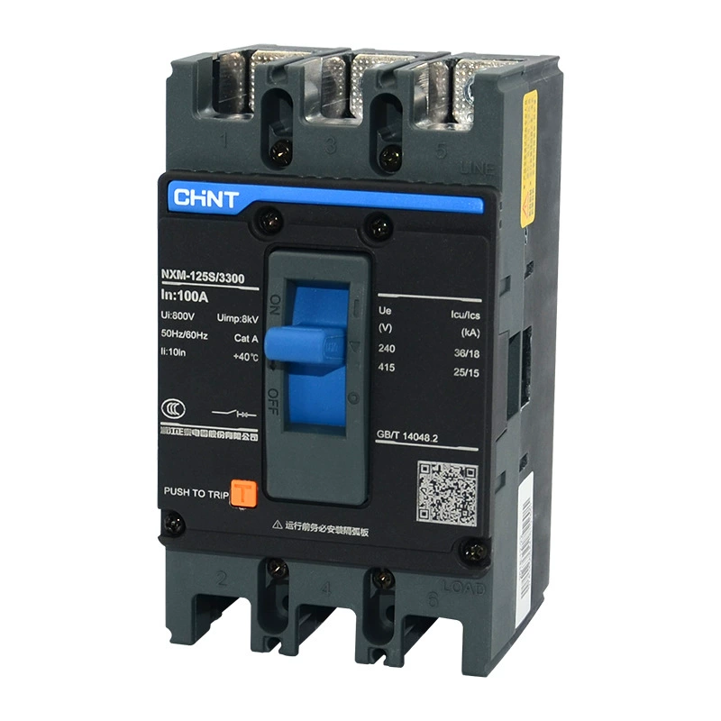 NXM-125S/3300 125A пластиковый корпус Поломанное слово 32A40A50A63A80A100A Выключатель