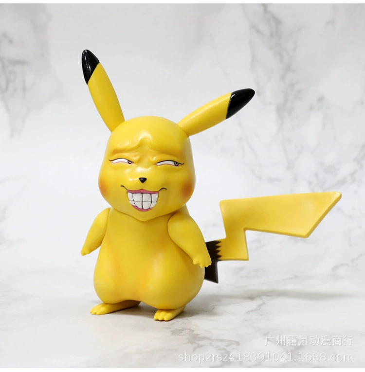 Плохой Pokémon большой незначительный Пикачу джини черепаха маленький огненный дракон Мияова семя автомобильная подвеска ручной запуск модели