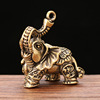 Copper Elephant Bronze Bronze Copper Copper Copper Candidate Yunnan Old Copper Rivers and Lakes Place 10 yuan pendant gourd