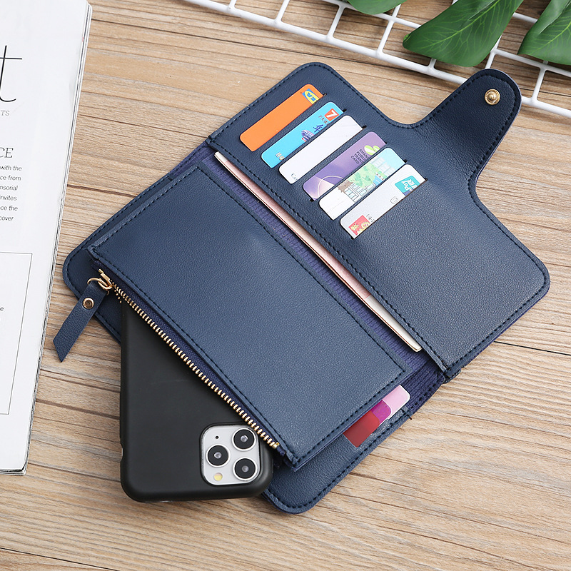 Women's Wallet Tri-fold Clutch Bag Multi-function Card Bag Coin Bag Mobile Phone Bag display picture 34