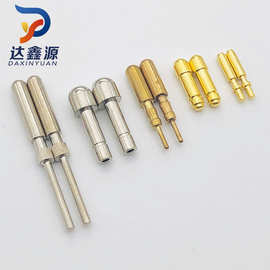 加工定制 铜针插针 电源插头连接器1.5|3.0|4.0插脚铜针插针pin针