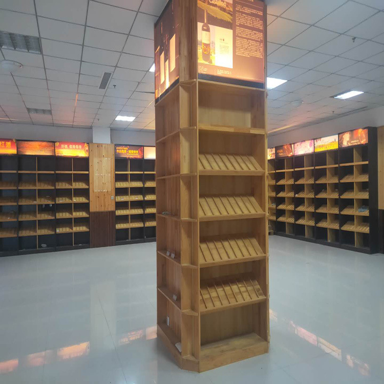 烟酒展架商场货架化妆品展柜书柜零食架厂家