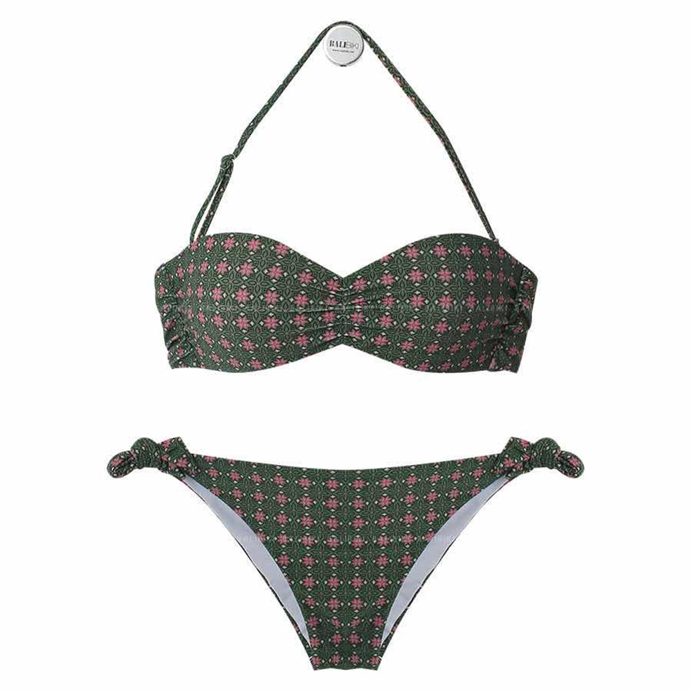 Traje de baño dividido coreano bikini sexy nuevo bikini de cintura alta NSHL3952