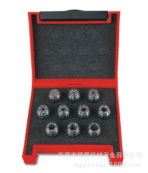62173-00 ER16SET0 套裝筒夾(∮1-10mm10個)0級 精展配件ER16筒夾
