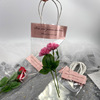 Brand transparent gift box, handheld bag flower-shaped