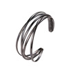 Fashionable bracelet, metal jewelry, suitable for import, European style, simple and elegant design