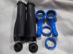 Mountain bike meatball lock-on handlebar cover with handlebar bullhorn cover, one pair of single bike equipment accessories price