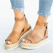 uͨWedges Shoes Women Sandals Plus Size High Heels Summer