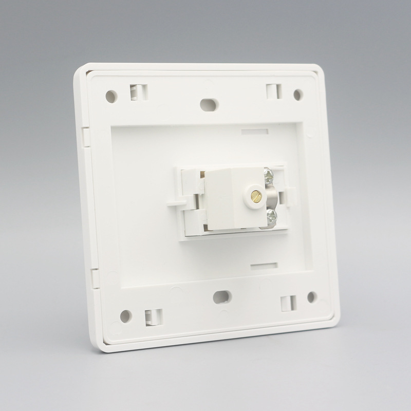 86型单口电视插座面板 天线插座 高清数字闭路电视TV有线墙壁面板