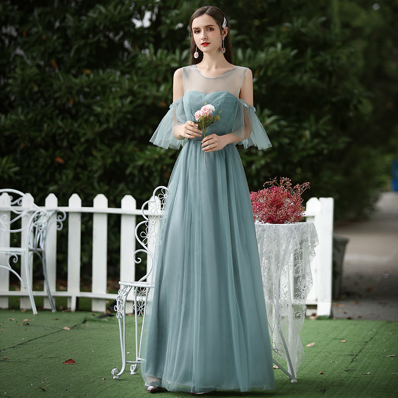 Fairy Bridesmaid Dress green Bridesmaid group sisters dress birthday party  dress