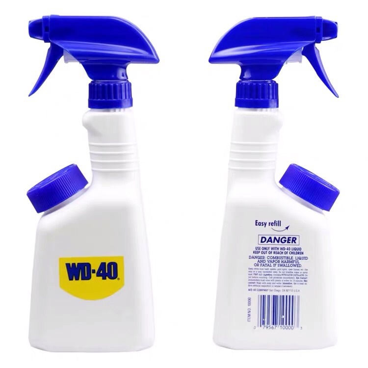 WD-40压力雾化喷壶用于大桶WD40多用途防锈润滑剂小剂量使用强压