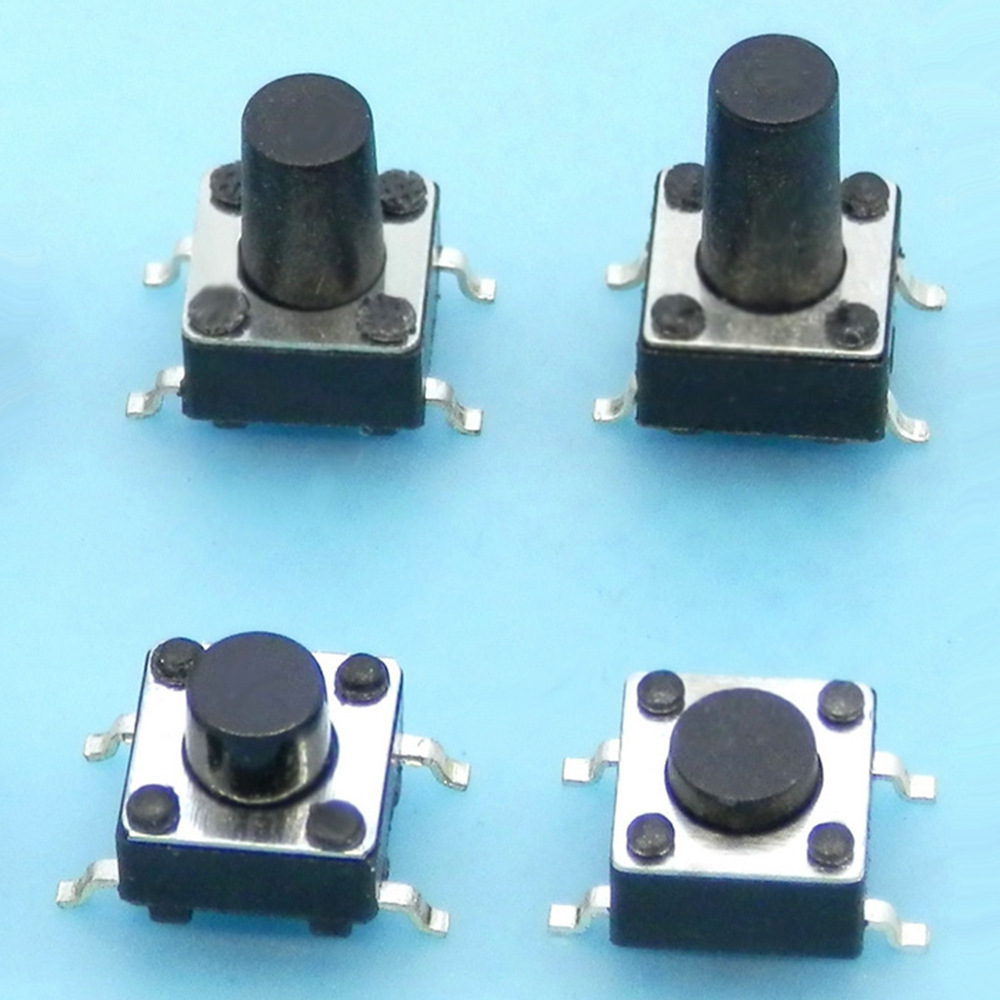 3.7*6.0*2.6常开常闭防水贴片卧式侧按键钮触发触动带灯轻触开关